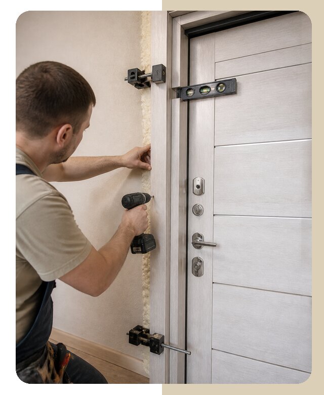 Установка доборов входной двери в Сыктывкаре по цене от 3609 р. | ДвериЛегко-Скт